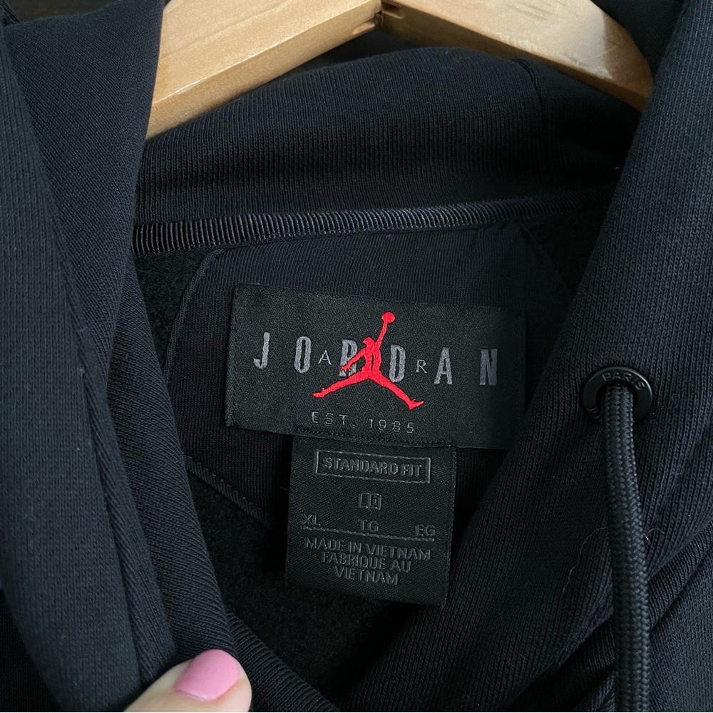 JORDAN Paris Saint Germain PSG Black Hoodie - Picture 6 of 7